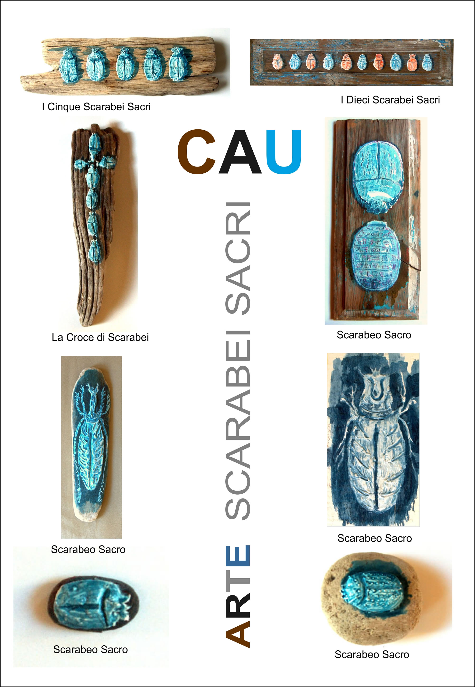CAU Contemporary Art - Scarabei Sacri